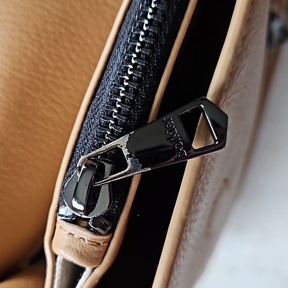 Botkier Tan Trigger Flap Satchel - Picture 12 of 13